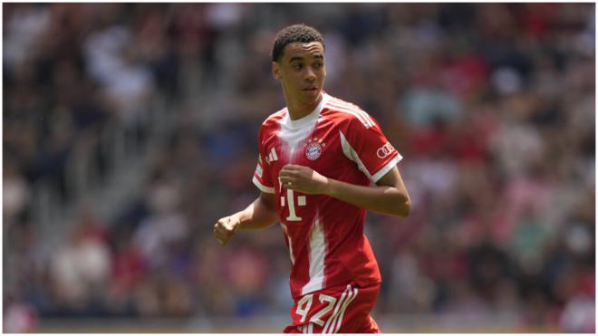 Jamal Musiala fue uno de los goleadores del Bayern Múnich en el Mundial de Clubes (foto: Cordon Pr