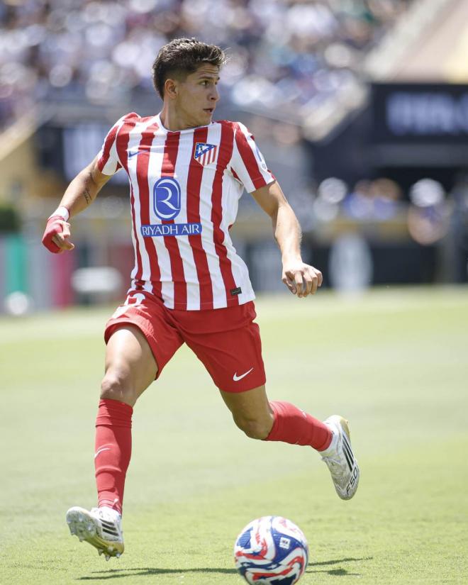 Giuliano Simeone en el PSG - Atlético (Redes Sociales)