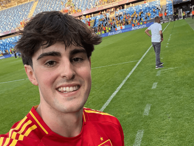 Javi Guerra, MVP de la sub 21
