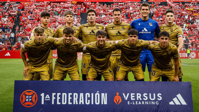 Once del Sanse en Tarragona (Foto: Real Sociedad).