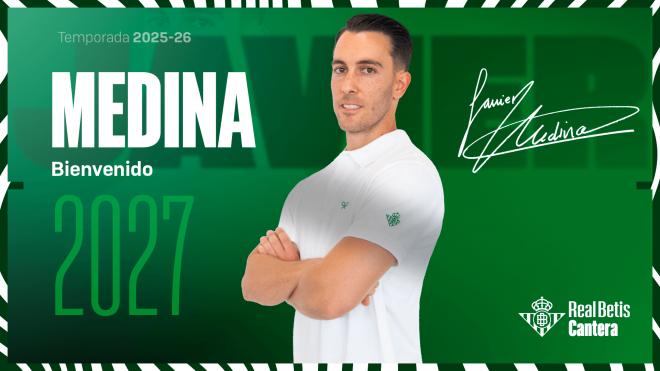 Javi Medina, nuevo entrenador del Betis Deportivo.