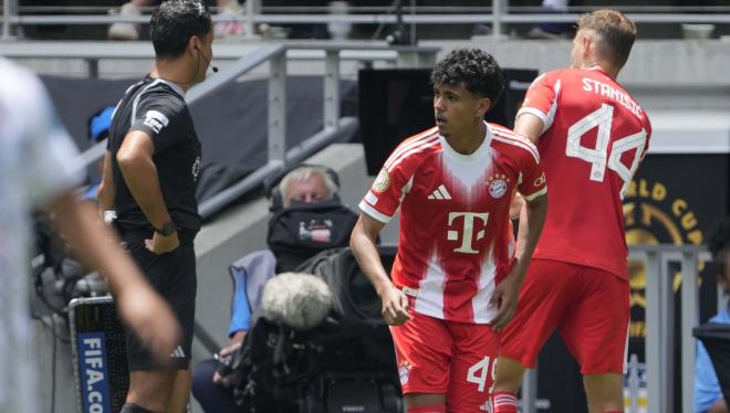 Aznou debuta en el Mundial de Clubes (Foto: Bayern).