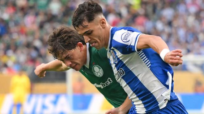 Gabri Veiga ante el Palmeira en el Mundial de Clubes 2025 (Redes Sociales)
