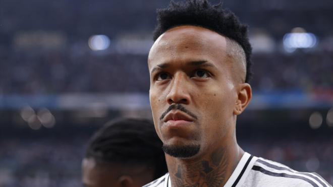 Eder Militao en un partido con el Real Madrid (Foto: Europa PresS)