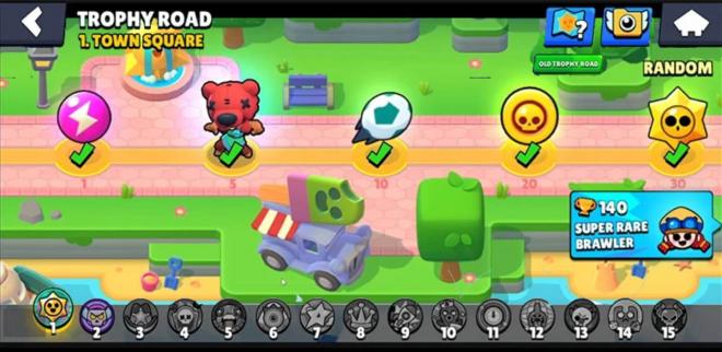 El rework al Camino de Trofeos de Brawl Stars