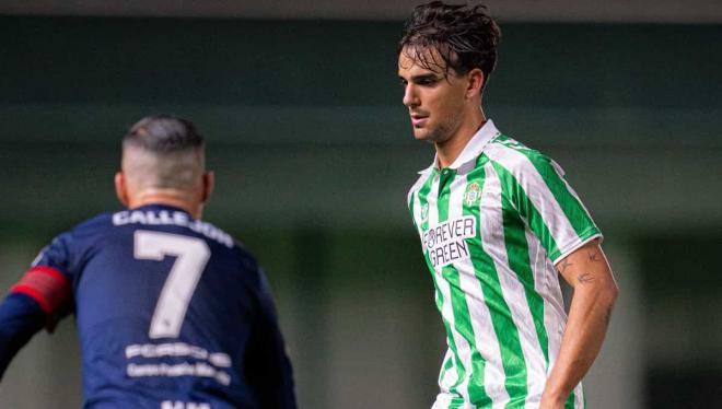 Carlos Guirao, con el filial (Foto: Real Betis)