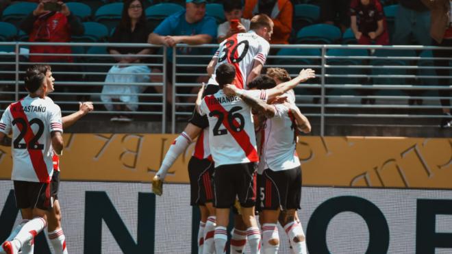 El River Plate se impuso al Urawa Red Diamonds en el Mundial de CLubes (foto: River Plate x).