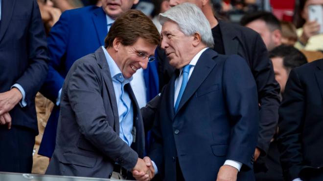 José Luis Martínez-Almeida y Cerezo, en un partido del Atlético de Madrid (Cordon Press)