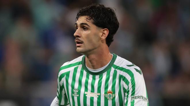 Johnny Cardoso, en un partido con el Real Betis (Cordon Press)
