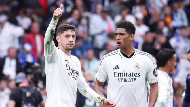 Fede Valverde y Jude Bellingham, en un partido del Real Madrid (Cordon Press)