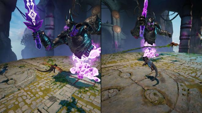Split Fiction, captura de Nintendo Switch 2