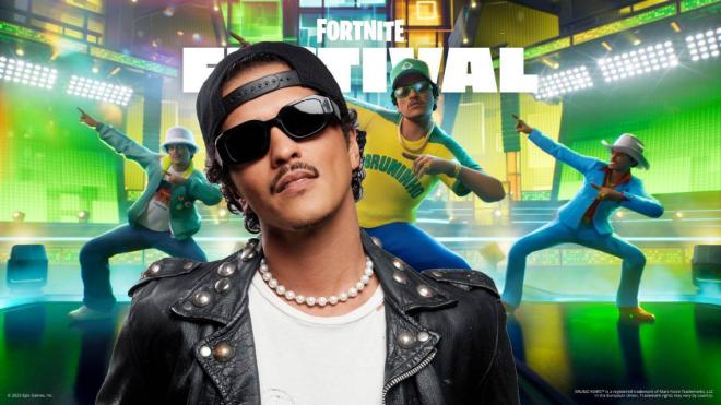 Bruno Mars, la estrella de la Temporada 9 de Fortnite Festival