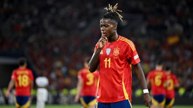 Nico Williams con la Selección Española (Cordon Press)