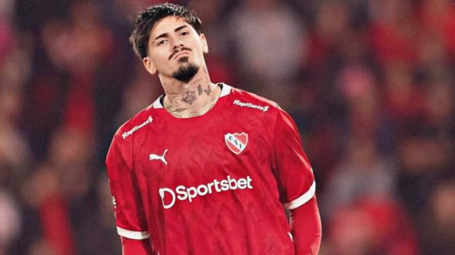 Kevin Lomonaco, jugador de Independiente (Redes Sociales)