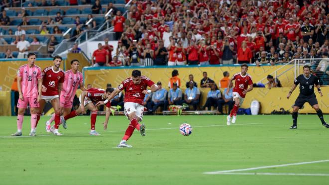 Trézéguet lanza el penalti frente al Inter de Miami (Cordon Press)
