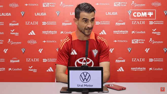 Sergio Postigo, en rueda de prensa.