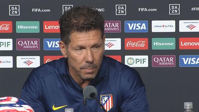 Simeone, en rueda de prensa (Foto: ElDesmarque)