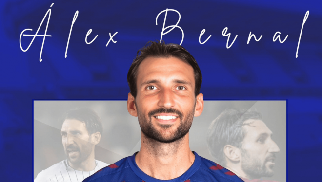 Álex Bernal, nuevo jugador del Recre.