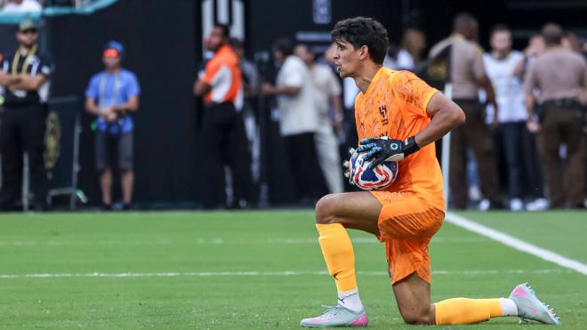 Yassine Bono durante el partido contra el Real Madrid (Fuente: Cordon Press)