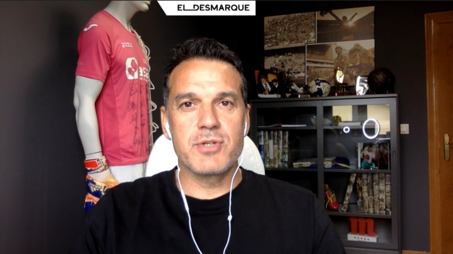 Esteban Suárez, en el Twitch de ElDesmarque.