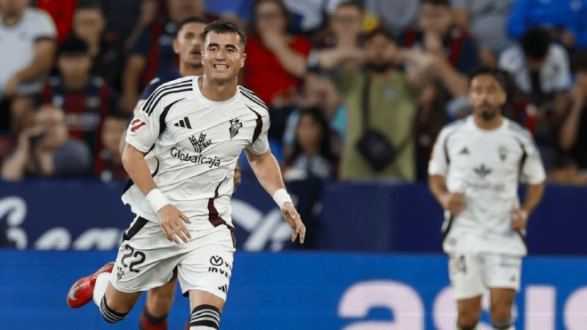 Jon Morcillo, en un partido del Albacete (Foto: LaLiga).