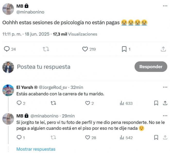 Los mensajes de Mina Bonino tras el penalti fallado por Fede Valverde en el Real Madrid-Al Hilal.