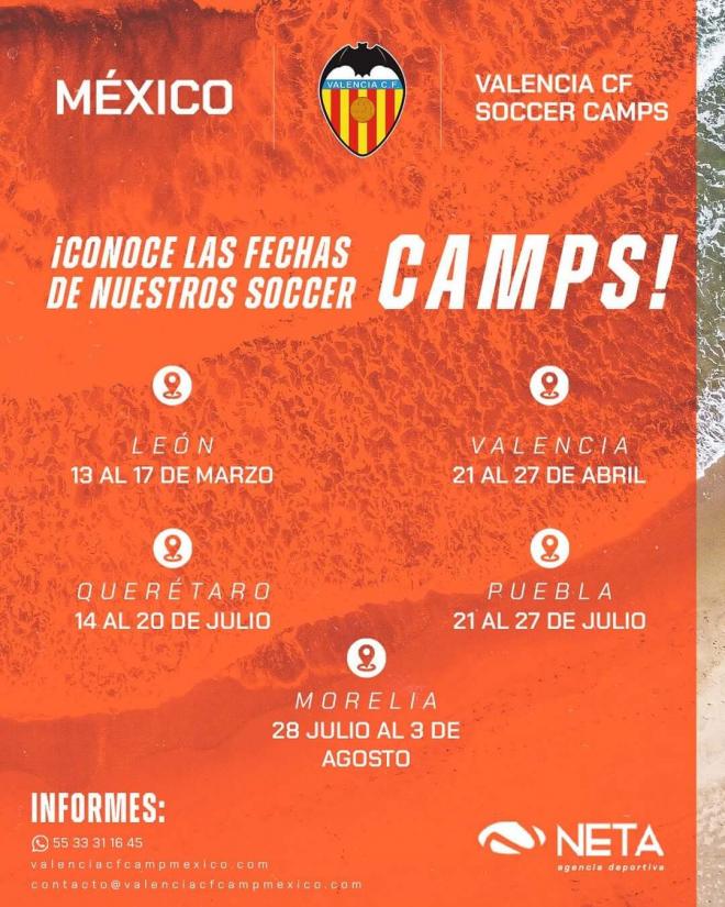 Academia del Valencia CF en Mexico