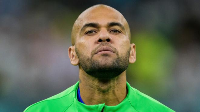 Dani Alves en un partido (Europa Press)