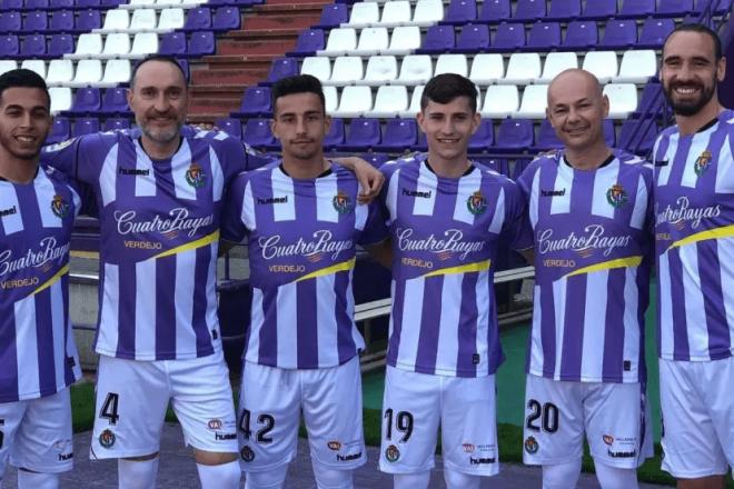 Celtas Cortos durante un acto con el Real Valladolid