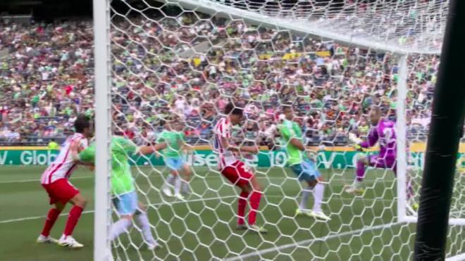 Axel Witsel anota frente al Seattle Sounders (DAZN)