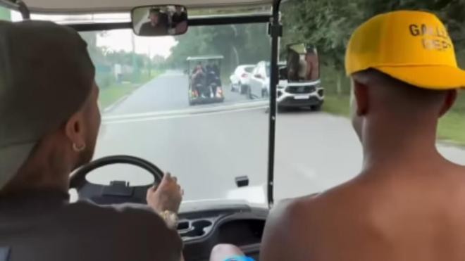Neymar y Lamine Yamal en Río de Janeiro (Foto: redes sociales)