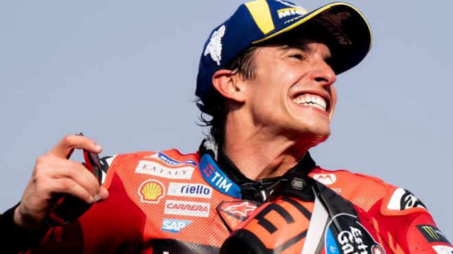 Marc Márquez, durante esta temporada 2025 con los colores de Ducati (Foto: @marcmarquez93).