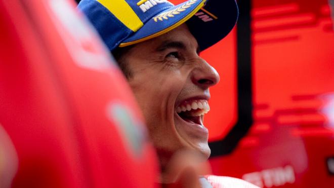 Marc Márquez, durante esta temporada 2025 con los colores de Ducati (Foto: @marcmarquez93).
