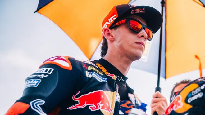 Pedro Acosta, en el Gran Premio de Aragón (Foto: KTM).