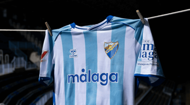 Camiseta local 2025/26. (Foto: Málaga CF)