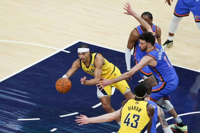 Imagen del sexto partodo entre Indiana Pacers - Oklahoma City Thunder (Foto: Cordon Press)