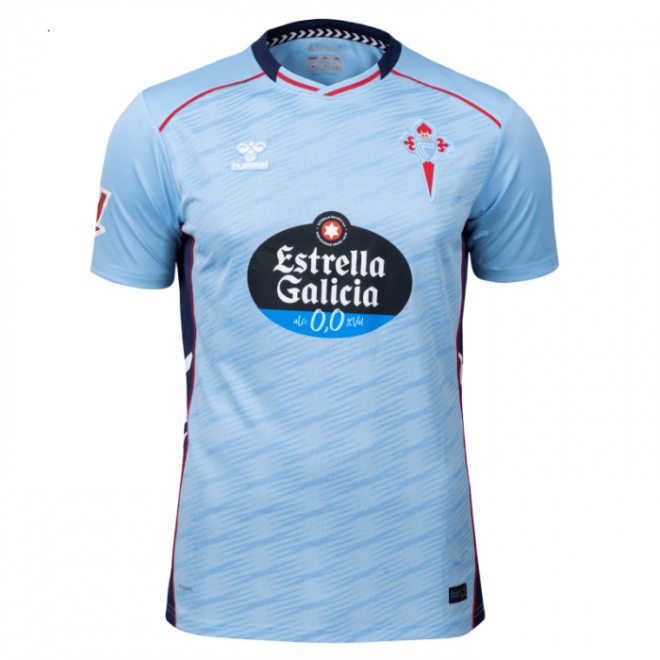 Nueva camiseta celeste. (Foto: Celta)