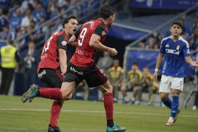 Panichelli celebra el tanto jabato. (Foto: EFE)