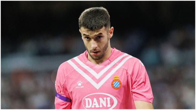 Joan García, en un partido del Espanyol (Foto: Cordon Press).
