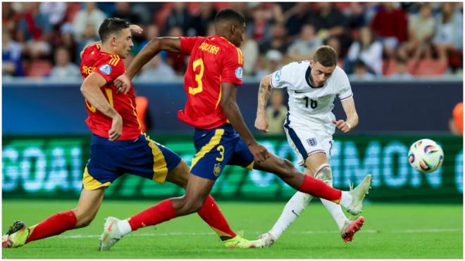 Imágenes del España - Inglaterra sub 21 de cuartos de final. (Foto: Europa Press)