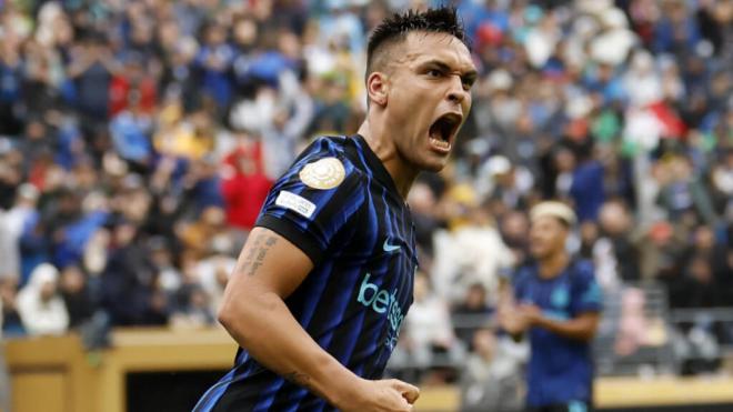Lautaro Martínez inició la remontada en el Inter Milán-Urawa