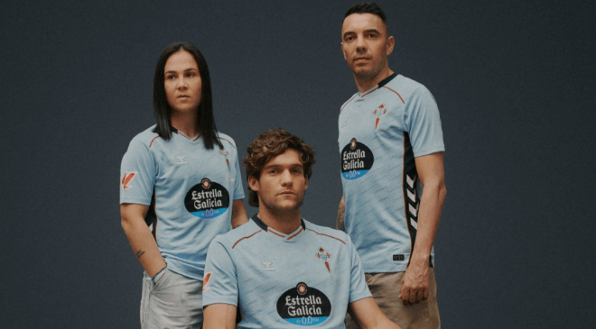 Nueva camiseta local 2025/26. (Foto: Celta de Vigo)