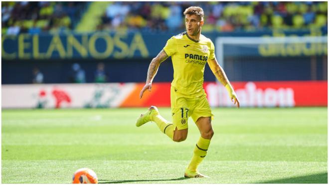 Kiko Femenía en un partido con el Villareal. (Foto: Cordon Press)