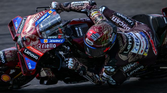 Marc Márquez, en el Gran Premio de Italia (Foto: Michelin).