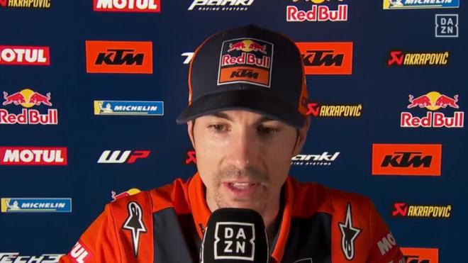 Maverick Viñales, en el Gran Premio de Italia (Foto: DAZN).