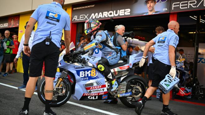 Álex Márquez, durante el Gran Premio de Italia (Foto: Michelin).