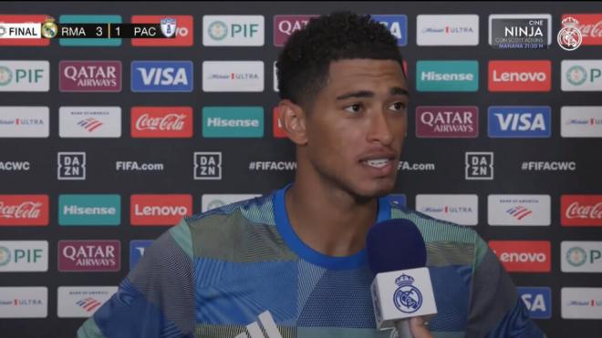 Jude Bellingham reconoció el calor que hacía en el campo durante el Real Madrid Pachuca (Real Mad