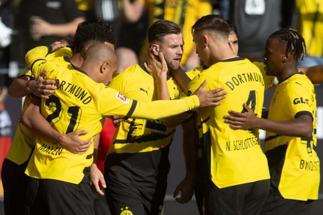 Jugadores del Borussia Dortmund (Cordon Press)