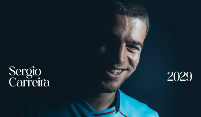 Renovación de Sergio Carreira. (Foto: Celta)