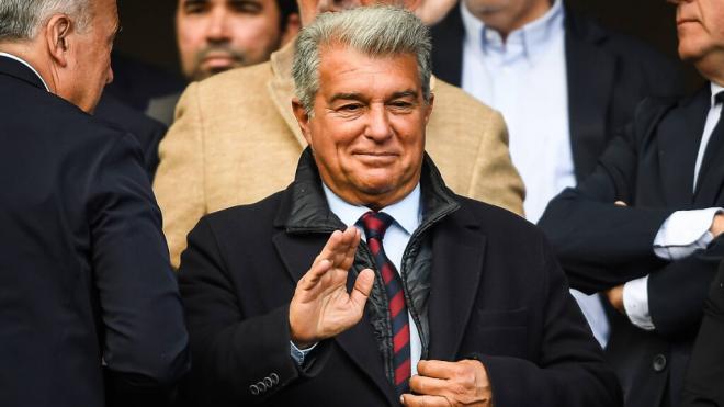 Joan Laporta, presidente del FC Barcelona (Foto: Cordon Press)